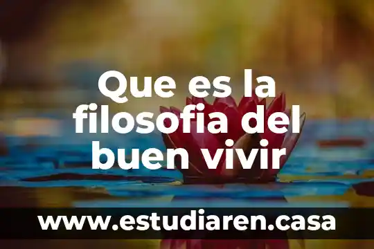 Que es una verdad en filosofia 4 Que es la filosofia del buen vivir