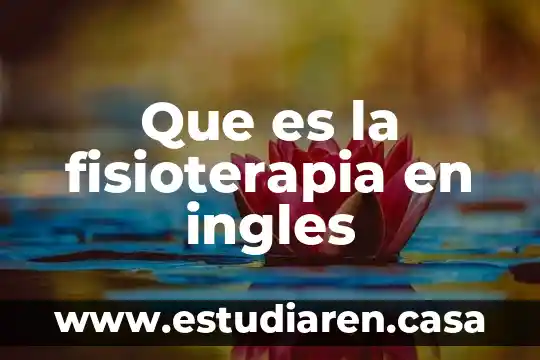 Que es verbo auxiliar do en ingles 4 Que es la fisioterapia en ingles