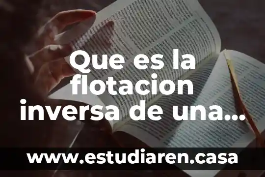 Que es psicologia inversa para enamorar 6 Que es la flotacion inversa de una funcion