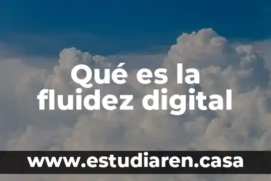 Qué es una firma digital en Word definición 8 Qué es la fluidez digital