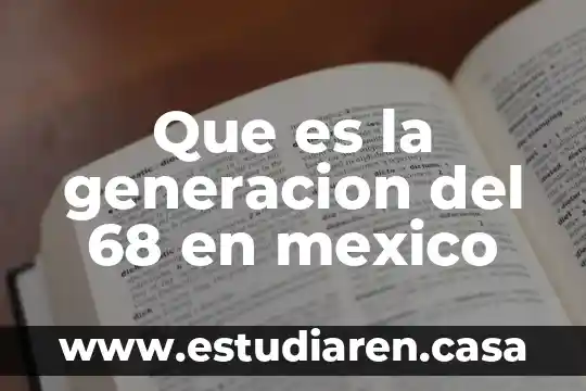 Que es hard discount mexico 3 Que es la generacion del 68 en mexico