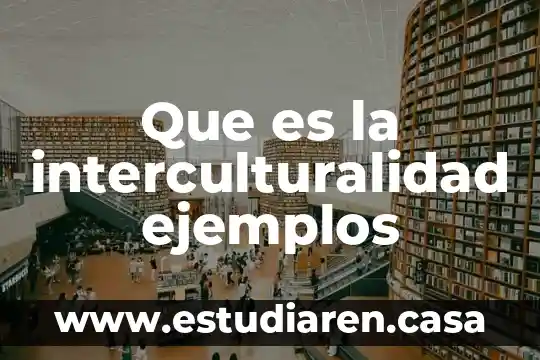Que es interculturalidad de las comunidades y en instituciones gubernamentales 4 Que es la interculturalidad ejemplos