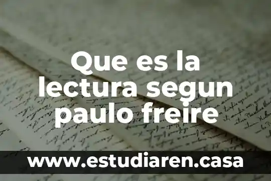 Qué es la dirección de los servicios de salud 5 Que es la lectura segun paulo freire