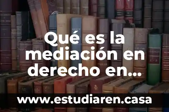 Qué es la concepción del derecho positivo 6 Qué es la mediación en derecho en México
