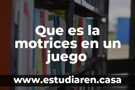 Que es un buffer en arquitectura de computadoras 3 Que es la motrices en un juego