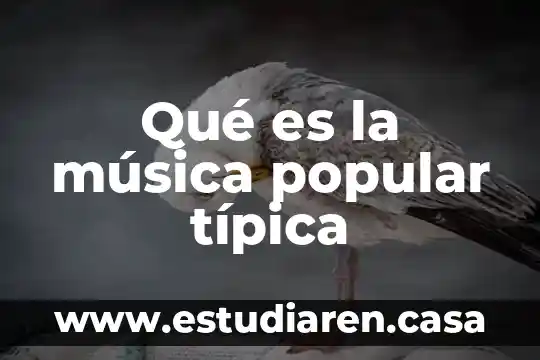 Que es el lenguaje coloquial o popular 5 Qué es la música popular típica