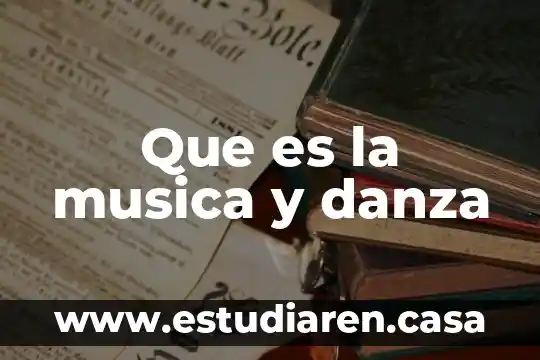 Que es espacio personal en danza 3 Que es la musica y danza
