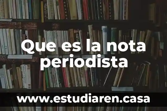 Que es una nota al pie en word 2010 8 Que es la nota periodista