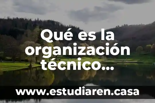 Que es roma y su organización política 7 Qué es la organización técnico productiva