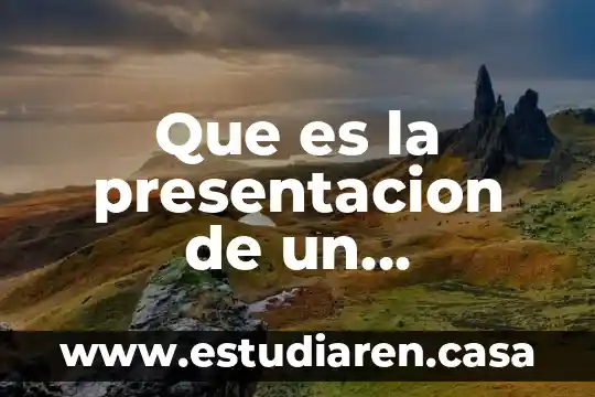 Qué es un problema eventual 7 Que es la presentacion de un problema