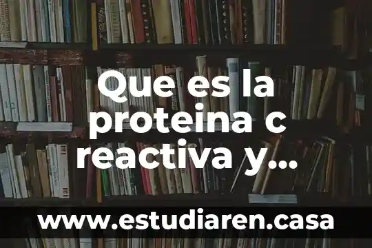 Que es un composta y como se hace 3 Que es la proteina c reactiva y como se hace