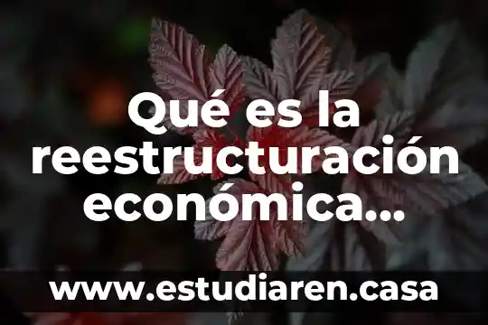 Qué es la reestructuración económica para la Cruz Azul