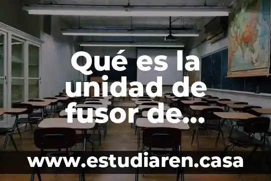 Qué es impresora en informática 7 Qué es la unidad de fusor de impresora