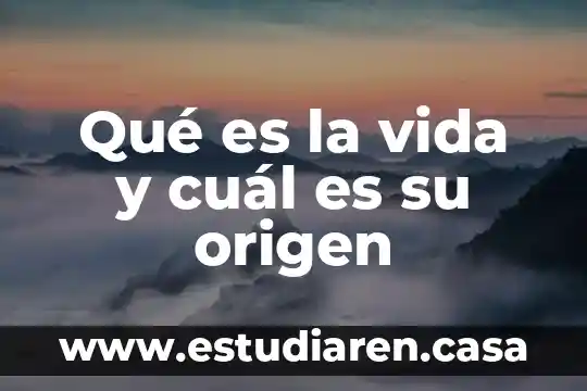 Que es el peligro electrico y su origen 5 Qué es la vida y cuál es su origen