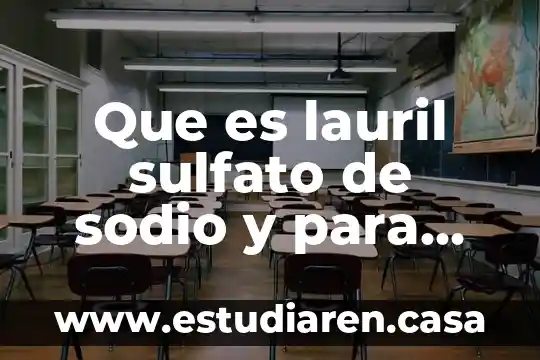 Qué es la neurolingüística y para qué sirve 6 Que es lauril sulfato de sodio y para que sirve
