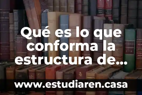 Que es una estructura de poder 5 Qué es lo que conforma la estructura de una construcción