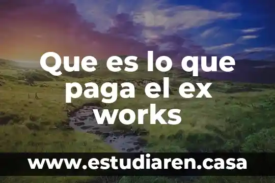 Tv de paga que es 3 Que es lo que paga el ex works
