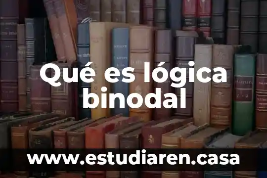 Qué es lógica binodal