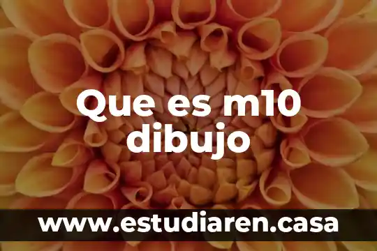 Que es m10 dibujo