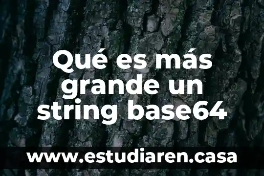 Que es mas grande once doceavos o un entero 4 Qué es más grande un string base64