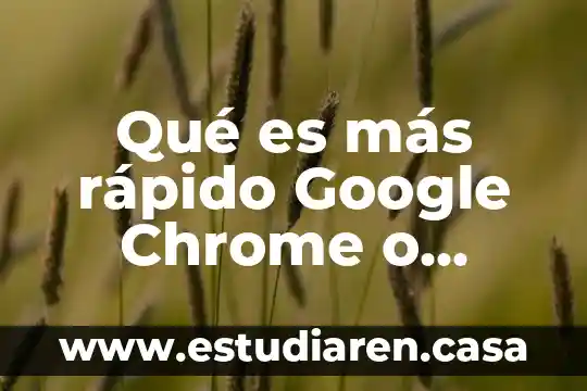 Qué es más rápido USB o SATA 4 Qué es más rápido Google Chrome o Mozilla Firefox