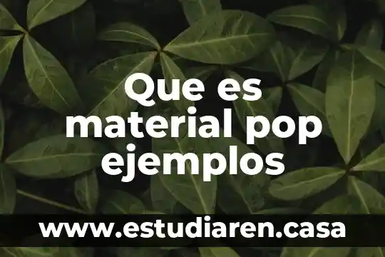 Anafora que es y ejemplos 5 Que es material pop ejemplos
