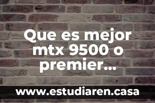 Que es la variacion irregular series de tiempo 4 Que es mejor mtx 9500 o premier champion series pro