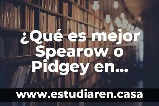 Qué es mejor dish o vetv 2017 7 ¿Qué es mejor Spearow o Pidgey en Pokémon Amarillo?