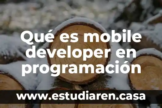 Que es dinamica de grupo y trabajo en equipo 8 Qué es mobile developer en programación
