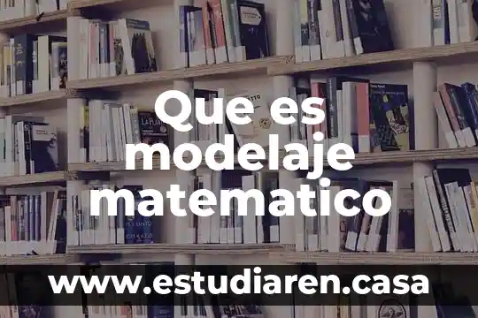 Que es la pulgada en termino matemático 3 Que es modelaje matematico