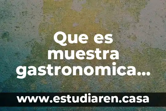 Qué es el inba y cual es su función 8 Que es muestra gastronomica yahoo