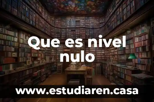 Porque se dice que es de un nivel socioeconómico medio 6 Que es nivel nulo