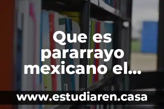 Que es pararrayo mexicano el sueño mexicano