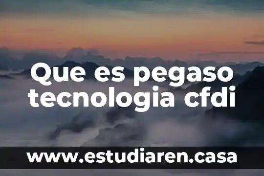 Que es un cfdi metodo pue 5 Que es pegaso tecnologia cfdi