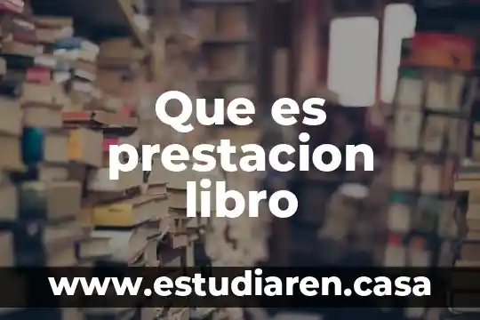 Libro sexo que es desarrollo 7 Que es prestacion libro