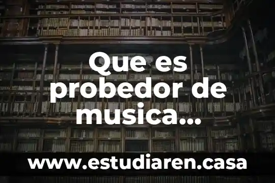 Qué es la música popular exponentes 6 Que es probedor de musica grabada ambiental