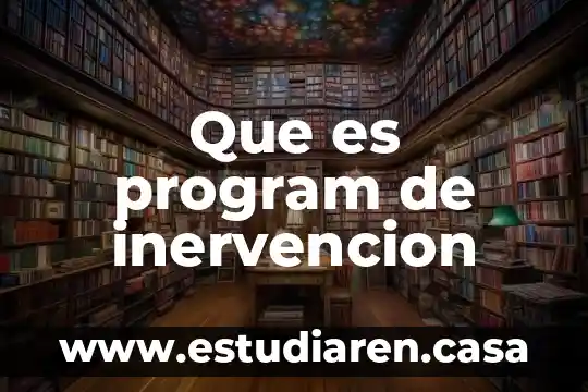 Program files x86 que es 3 Que es program de inervencion