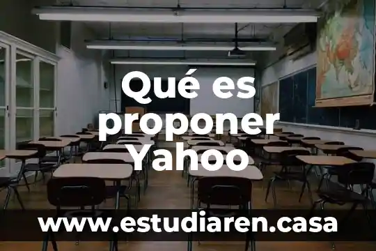 Que es el ayuno segun isaias 4 Qué es proponer Yahoo