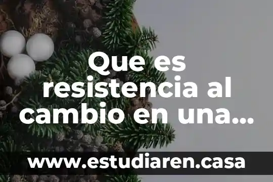 Que es entrada y salida de una empresa 3 Que es resistencia al cambio en una empresa