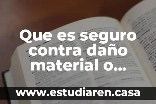 Qué es la pérdida del usufructo en derecho civil 3 Que es seguro contra daño material o perdida