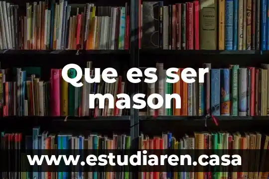 Que es ser chaser 5 Que es ser mason