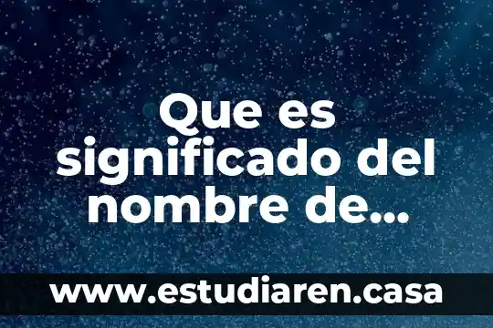 Que es significado del nombre de carlos