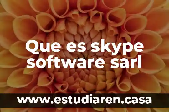 Que es el software educativo ventajas y desventajas 5 Que es skype software sarl