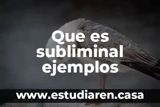 Anafora que es y ejemplos 6 Que es subliminal ejemplos