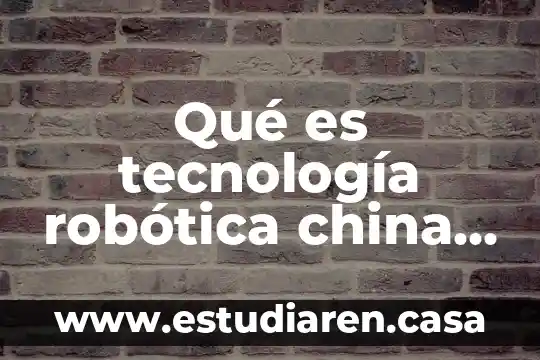 En la cultura japonesa que es un trapito 4 Qué es tecnología robótica china y japonesa