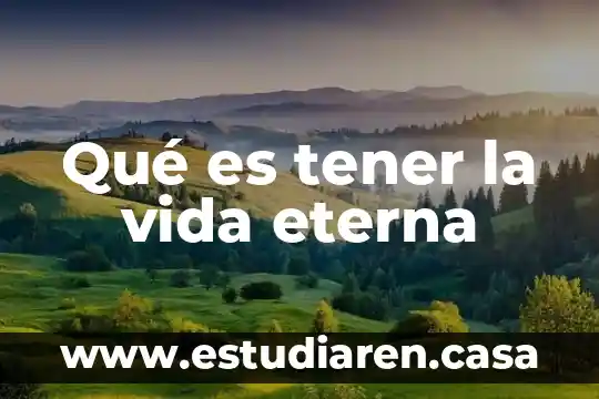 Que es tener fobia social 8 Qué es tener la vida eterna