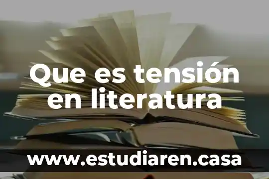 Que es primigenio en literatura 8 Que es tensión en literatura