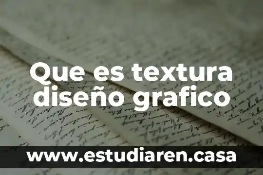 Que es textura diseño grafico