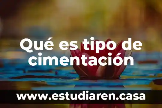 Que es una suspension tipo mcpherson 5 Qué es tipo de cimentación