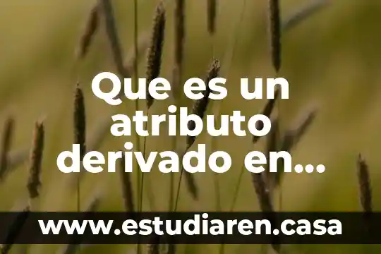 Que es la base fuerte en quimica 4 Que es un atributo derivado en base de datos